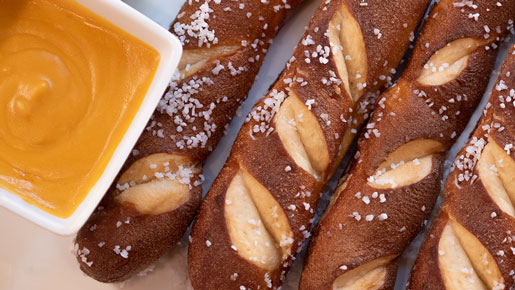 Pretzel Bread Sticks